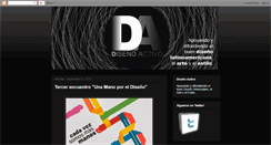 Desktop Screenshot of disenoactivonews.blogspot.com