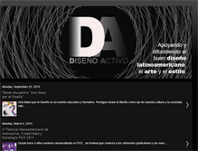 Tablet Screenshot of disenoactivonews.blogspot.com