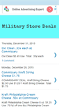 Mobile Screenshot of militarystoredeals.blogspot.com