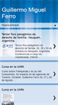 Mobile Screenshot of guillermomiguelferro.blogspot.com