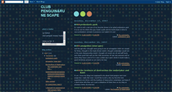 Desktop Screenshot of clubscape.blogspot.com