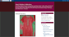 Desktop Screenshot of desiclothes.blogspot.com