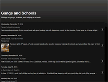 Tablet Screenshot of gangsandschools.blogspot.com