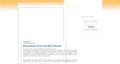 Desktop Screenshot of bcomresults.blogspot.com