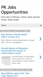Mobile Screenshot of pkjobs.blogspot.com