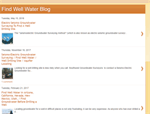 Tablet Screenshot of findwaterfirst.blogspot.com