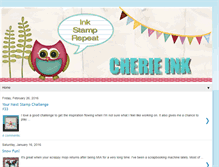 Tablet Screenshot of cherie-inked.blogspot.com