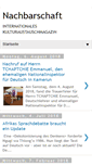 Mobile Screenshot of nachbarschaftafrika.blogspot.com