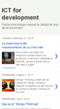 Mobile Screenshot of ictanddevelopment.blogspot.com