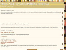 Tablet Screenshot of manoelcidadaniaplanetaria.blogspot.com