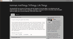 Desktop Screenshot of missysironmanflorida2008.blogspot.com