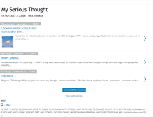 Tablet Screenshot of myseriousthought.blogspot.com