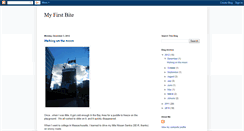Desktop Screenshot of myfirstbite.blogspot.com