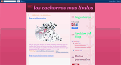 Desktop Screenshot of loscachorrosmaslindos.blogspot.com
