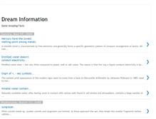 Tablet Screenshot of dream-information.blogspot.com