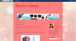 Desktop Screenshot of boudoir-beauty.blogspot.com