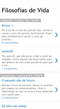 Mobile Screenshot of filosofiasdevida.blogspot.com