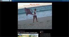 Desktop Screenshot of malayaspot.blogspot.com