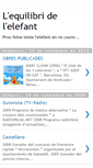Mobile Screenshot of lequilibridelelefant.blogspot.com