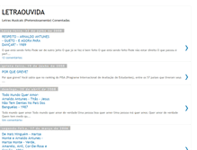 Tablet Screenshot of letraouvida.blogspot.com
