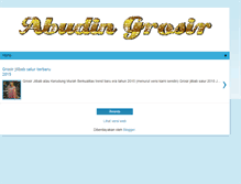 Tablet Screenshot of grosir-jilbab-kerudung-murah.blogspot.com