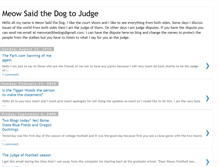 Tablet Screenshot of meowsaidthedog.blogspot.com