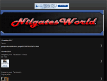 Tablet Screenshot of nilgatesworld.blogspot.com