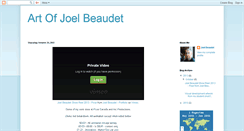 Desktop Screenshot of joelbeaudet.blogspot.com