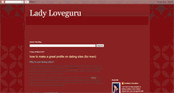 Desktop Screenshot of indianladyloveguru.blogspot.com