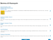 Tablet Screenshot of bemma-husnayain.blogspot.com