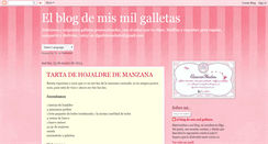 Desktop Screenshot of elblogdemismilgalletas.blogspot.com