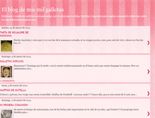 Tablet Screenshot of elblogdemismilgalletas.blogspot.com