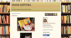 Desktop Screenshot of doceleitura-livrariainfantil.blogspot.com