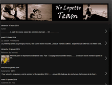 Tablet Screenshot of no-lopette-team.blogspot.com