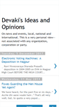 Mobile Screenshot of devakisideasandopinions.blogspot.com