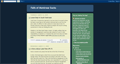 Desktop Screenshot of fallsofmontrosesucks.blogspot.com