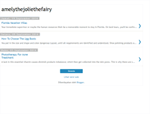 Tablet Screenshot of amelythejoliethefairy.blogspot.com