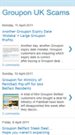 Mobile Screenshot of grouponscam.blogspot.com