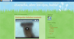 Desktop Screenshot of participacomociudadano.blogspot.com