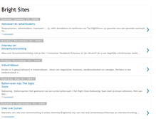 Tablet Screenshot of brightsites.blogspot.com