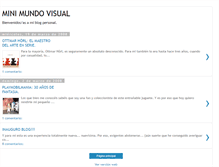 Tablet Screenshot of minimundovisual.blogspot.com