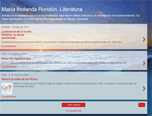 Tablet Screenshot of mariaiholandarondon.blogspot.com
