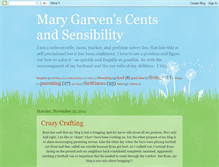 Tablet Screenshot of marygarvensthatmakescents.blogspot.com