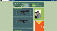 Desktop Screenshot of cheekytreasures.blogspot.com