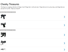 Tablet Screenshot of cheekytreasures.blogspot.com
