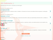 Tablet Screenshot of aloenfermeira.blogspot.com