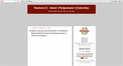 Desktop Screenshot of beasiswas2.blogspot.com