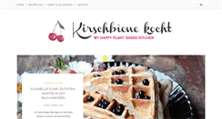 Desktop Screenshot of kirschbienekocht.blogspot.com