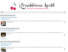 Tablet Screenshot of kirschbienekocht.blogspot.com