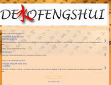 Tablet Screenshot of dekofengshui.blogspot.com